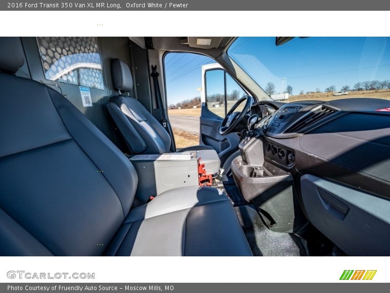 Oxford White / Pewter 2016 Ford Transit 350 Van XL MR Long