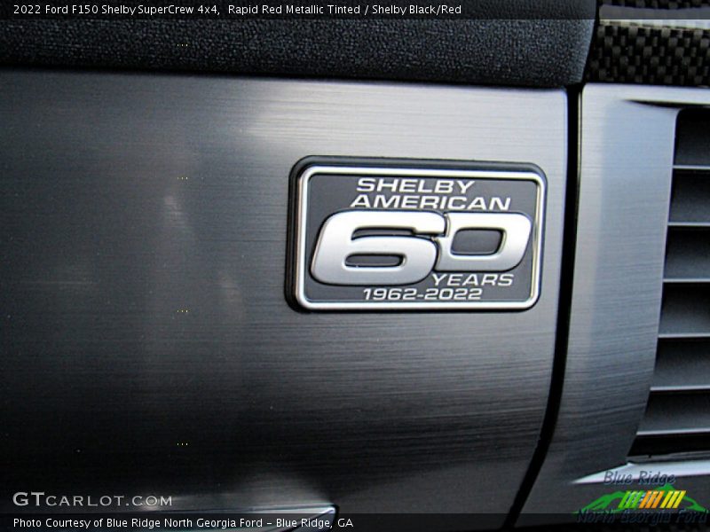 Info Tag of 2022 F150 Shelby SuperCrew 4x4