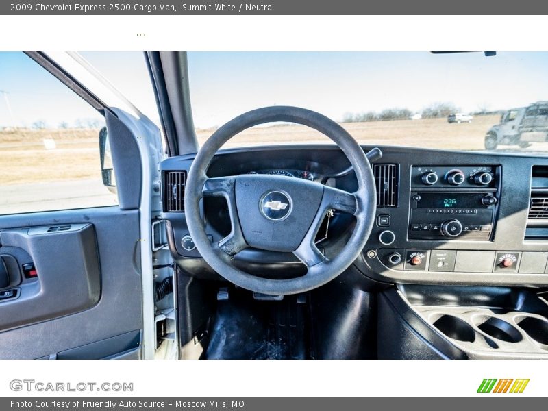 Summit White / Neutral 2009 Chevrolet Express 2500 Cargo Van