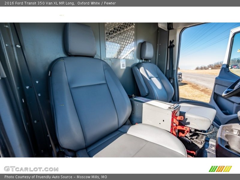 Oxford White / Pewter 2016 Ford Transit 350 Van XL MR Long