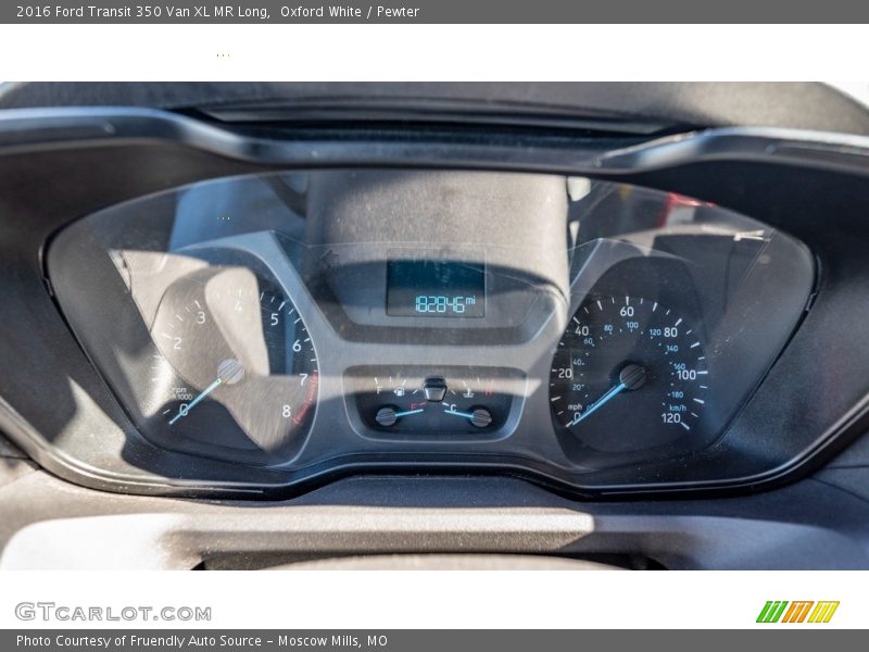 Oxford White / Pewter 2016 Ford Transit 350 Van XL MR Long
