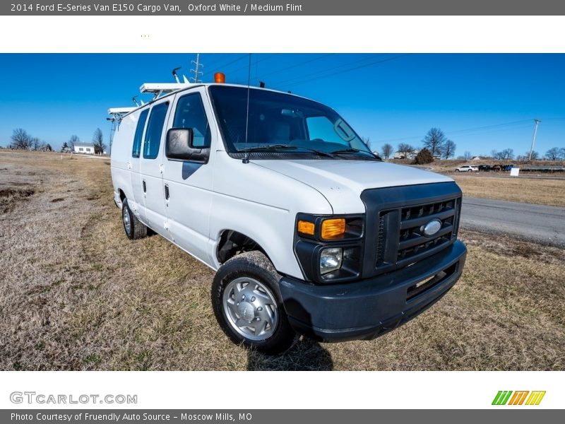 Oxford White / Medium Flint 2014 Ford E-Series Van E150 Cargo Van