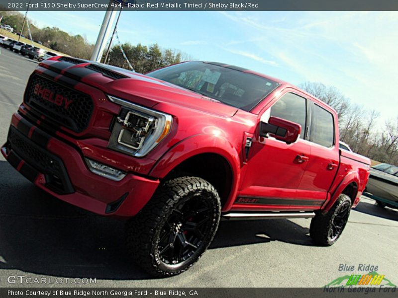 Rapid Red Metallic Tinted / Shelby Black/Red 2022 Ford F150 Shelby SuperCrew 4x4