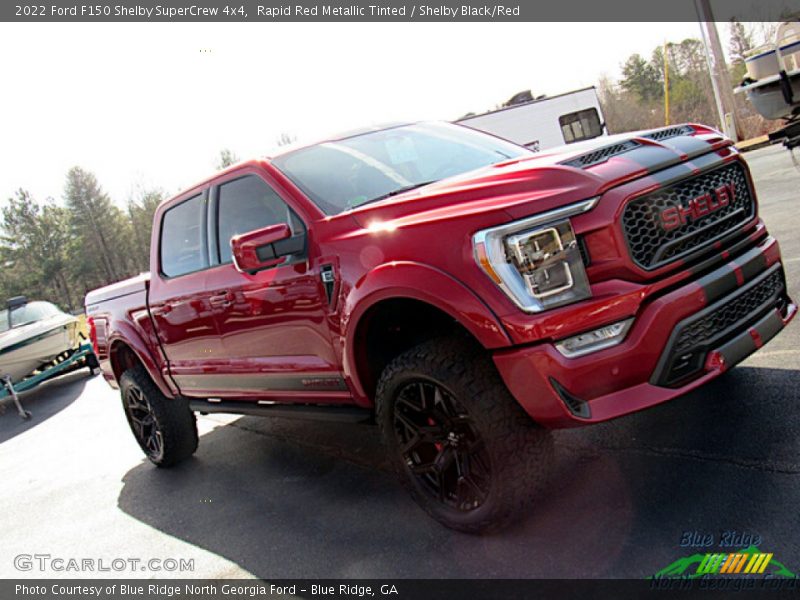 Rapid Red Metallic Tinted / Shelby Black/Red 2022 Ford F150 Shelby SuperCrew 4x4