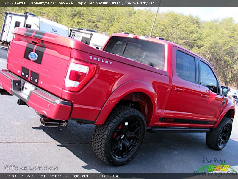 Rapid Red Metallic Tinted / Shelby Black/Red 2022 Ford F150 Shelby SuperCrew 4x4