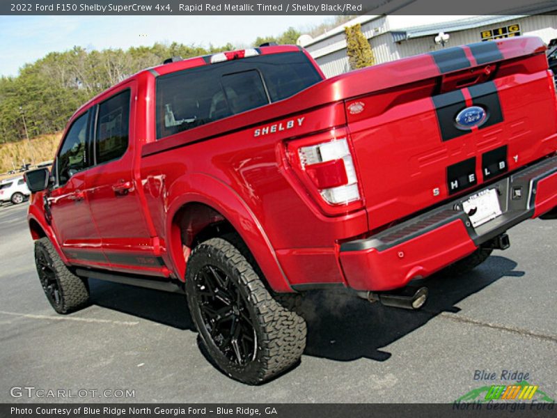 Rapid Red Metallic Tinted / Shelby Black/Red 2022 Ford F150 Shelby SuperCrew 4x4