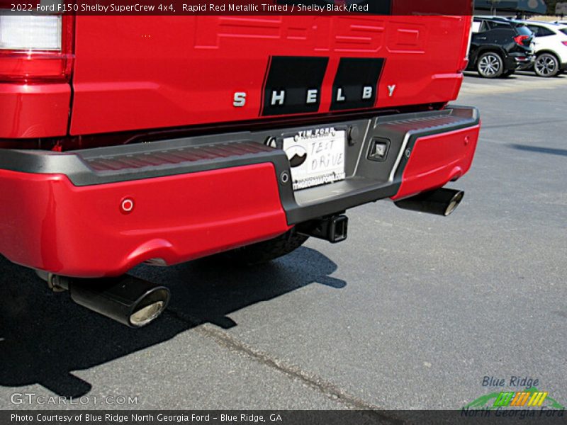 Rapid Red Metallic Tinted / Shelby Black/Red 2022 Ford F150 Shelby SuperCrew 4x4