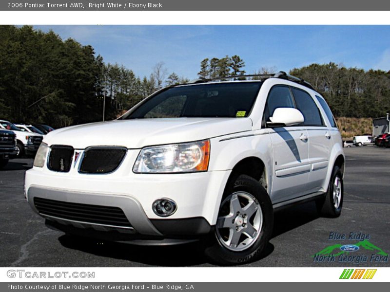 Bright White / Ebony Black 2006 Pontiac Torrent AWD
