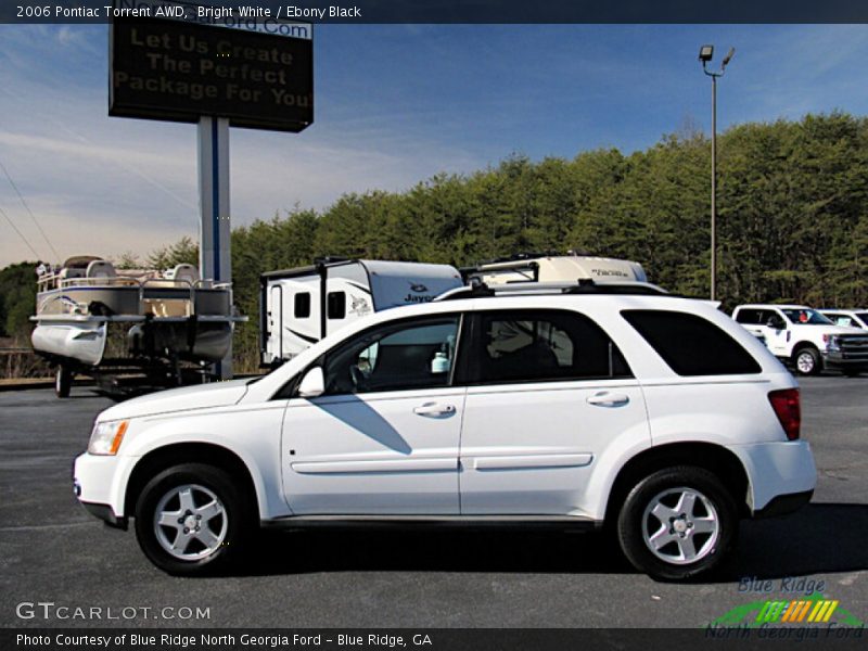 Bright White / Ebony Black 2006 Pontiac Torrent AWD