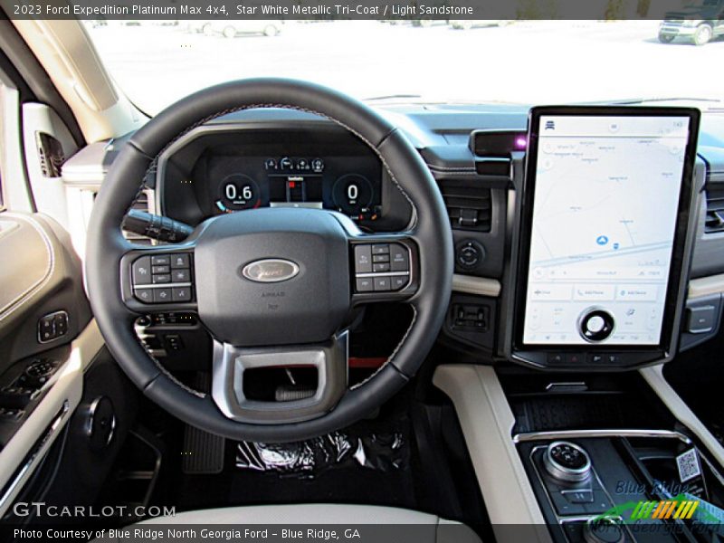 Dashboard of 2023 Expedition Platinum Max 4x4