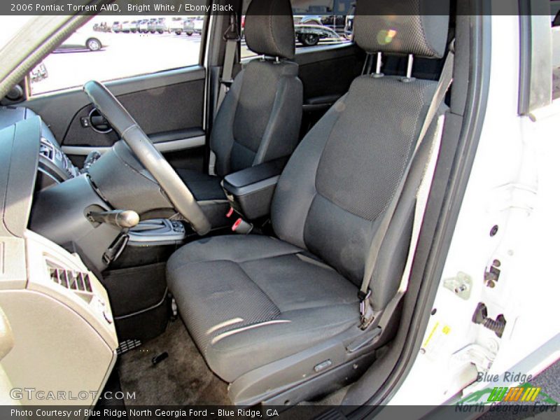 Bright White / Ebony Black 2006 Pontiac Torrent AWD