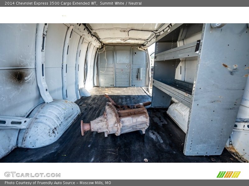 Summit White / Neutral 2014 Chevrolet Express 3500 Cargo Extended WT