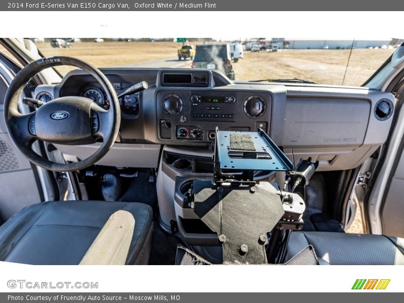 Oxford White / Medium Flint 2014 Ford E-Series Van E150 Cargo Van