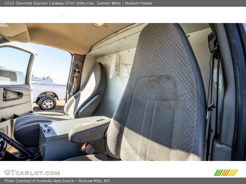 Summit White / Medium Pewter 2013 Chevrolet Express Cutaway 3500 Utility Van