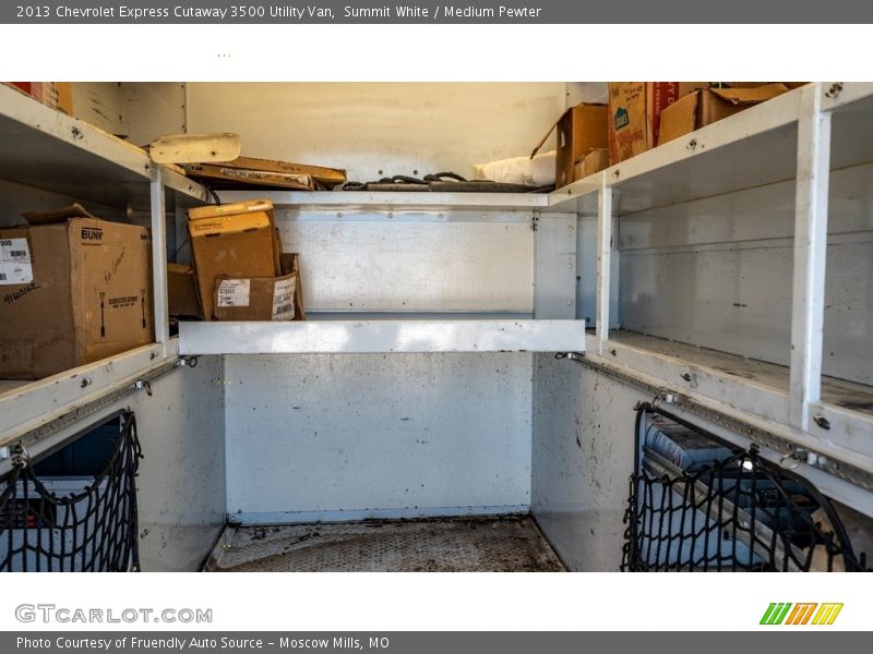 Summit White / Medium Pewter 2013 Chevrolet Express Cutaway 3500 Utility Van