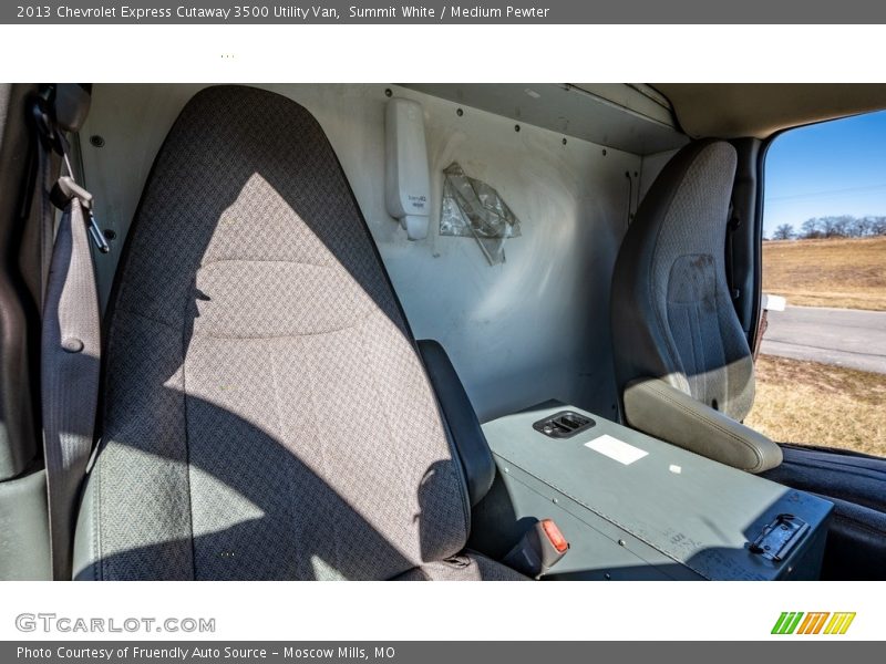 Summit White / Medium Pewter 2013 Chevrolet Express Cutaway 3500 Utility Van