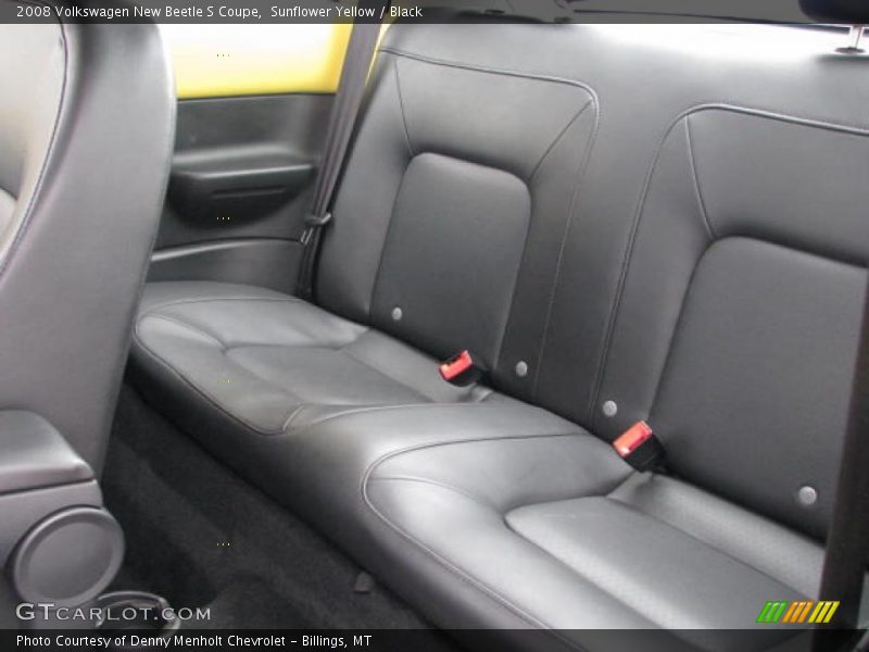 Sunflower Yellow / Black 2008 Volkswagen New Beetle S Coupe