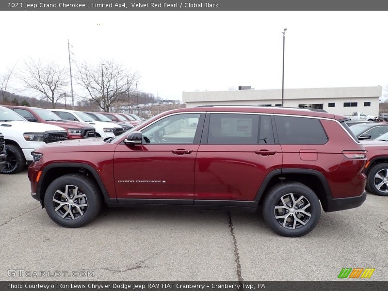  2023 Grand Cherokee L Limited 4x4 Velvet Red Pearl
