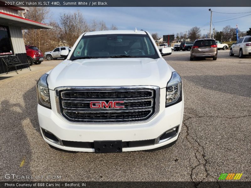 Summit White / Jet Black 2017 GMC Yukon XL SLT 4WD