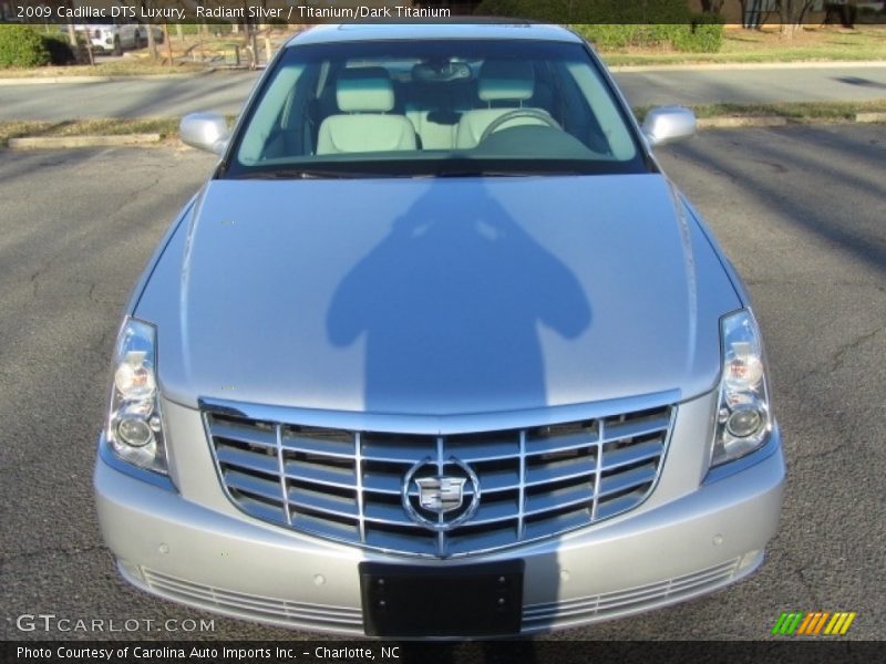 Radiant Silver / Titanium/Dark Titanium 2009 Cadillac DTS Luxury