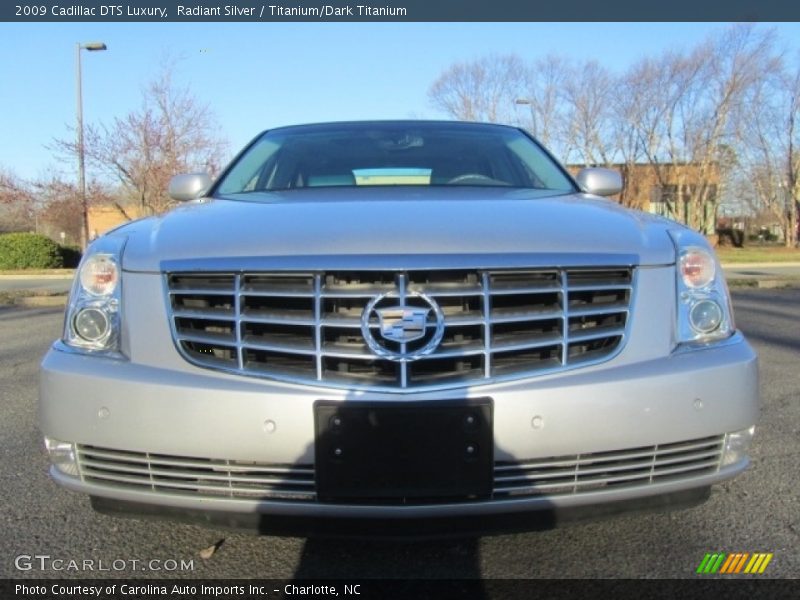 Radiant Silver / Titanium/Dark Titanium 2009 Cadillac DTS Luxury