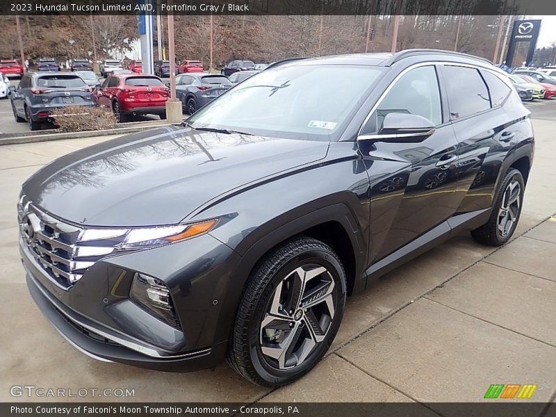 Front 3/4 View of 2023 Tucson Limited AWD