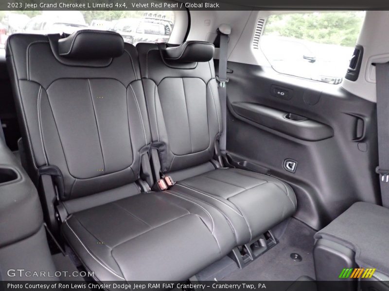 Rear Seat of 2023 Grand Cherokee L Limited 4x4