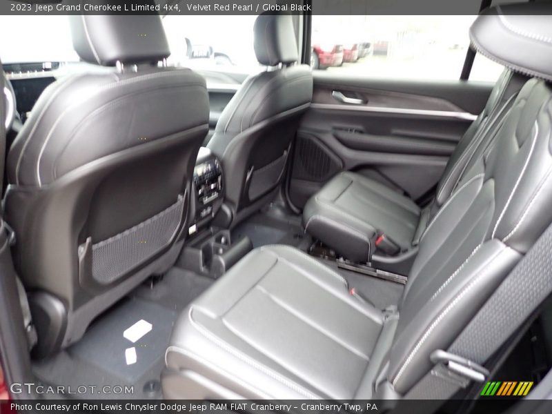 Rear Seat of 2023 Grand Cherokee L Limited 4x4