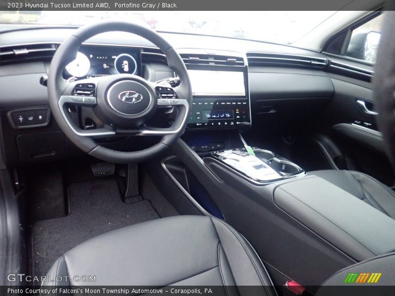 Front Seat of 2023 Tucson Limited AWD