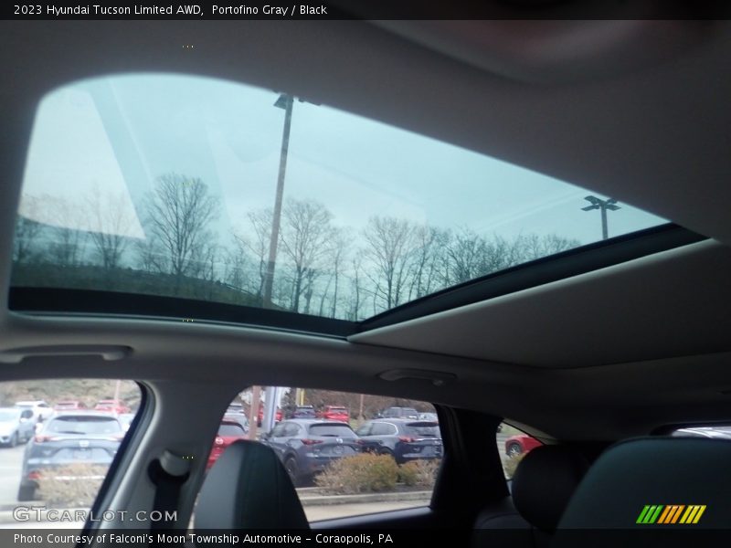 Sunroof of 2023 Tucson Limited AWD