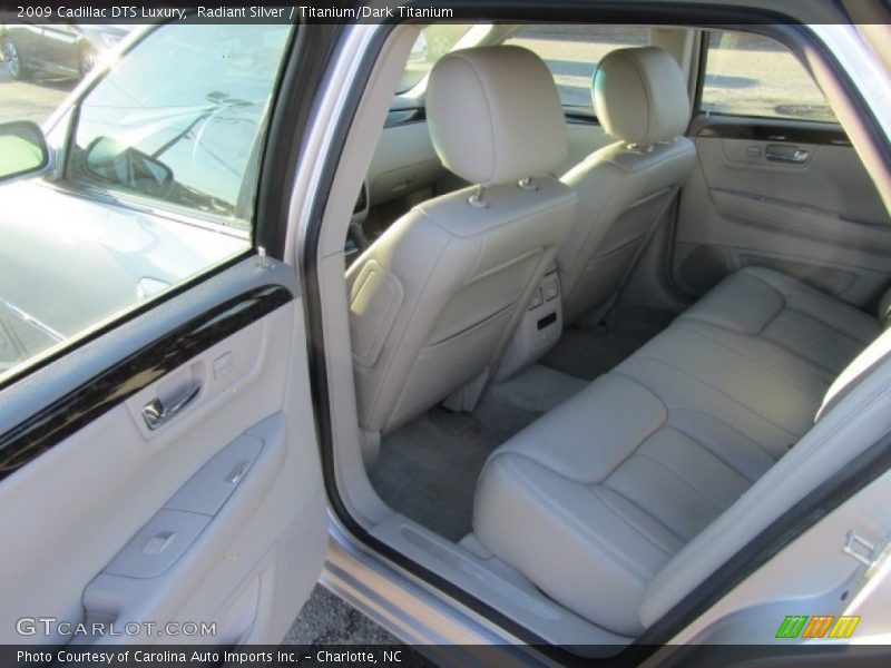 Radiant Silver / Titanium/Dark Titanium 2009 Cadillac DTS Luxury