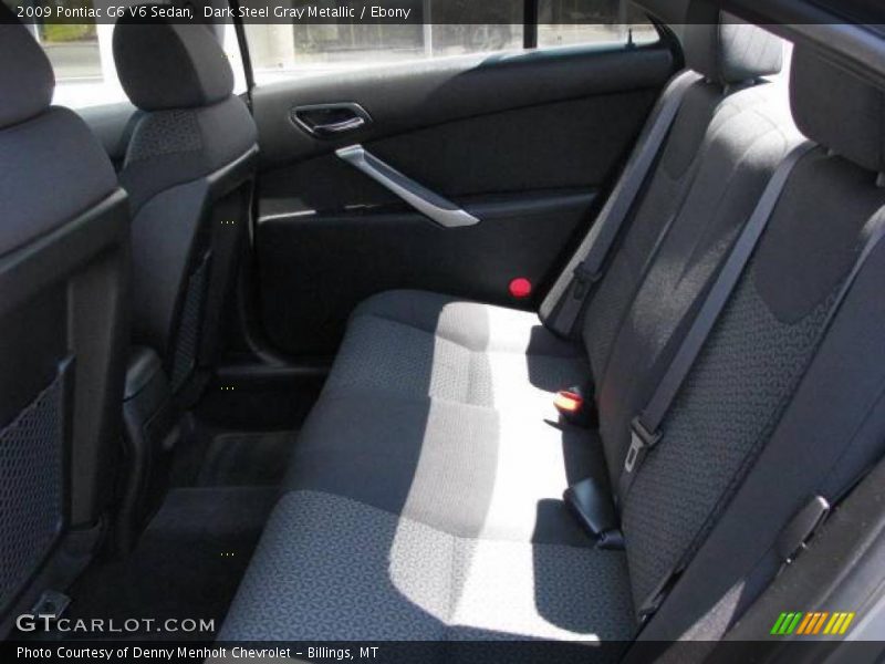 Dark Steel Gray Metallic / Ebony 2009 Pontiac G6 V6 Sedan