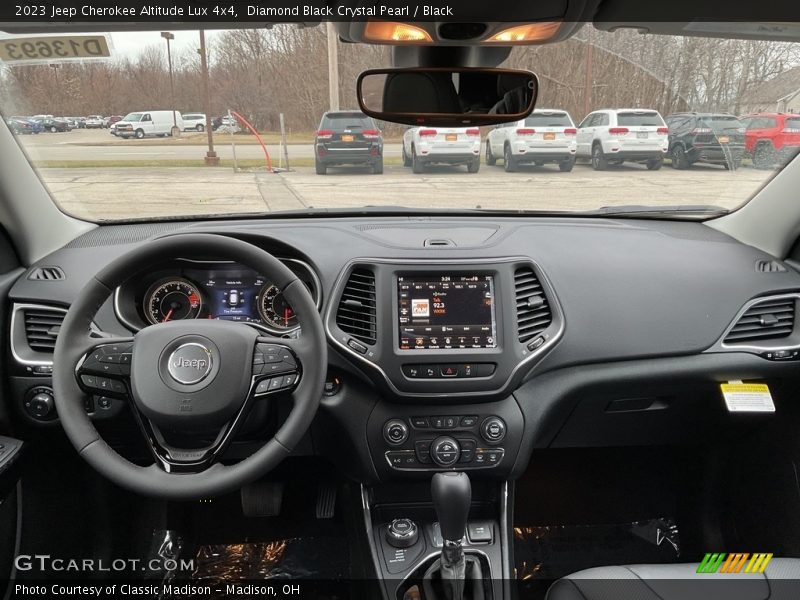 Dashboard of 2023 Cherokee Altitude Lux 4x4