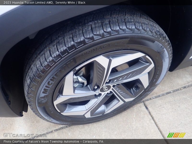 Serenity White / Black 2023 Hyundai Tucson Limited AWD