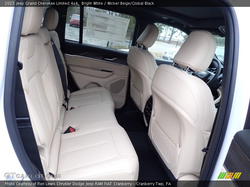 Rear Seat of 2023 Grand Cherokee Limited 4x4