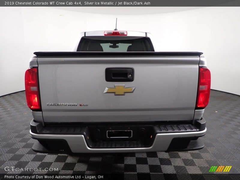 Silver Ice Metallic / Jet Black/Dark Ash 2019 Chevrolet Colorado WT Crew Cab 4x4