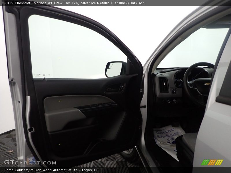 Silver Ice Metallic / Jet Black/Dark Ash 2019 Chevrolet Colorado WT Crew Cab 4x4