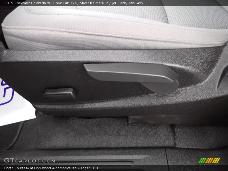 Silver Ice Metallic / Jet Black/Dark Ash 2019 Chevrolet Colorado WT Crew Cab 4x4