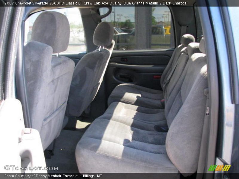 Blue Granite Metallic / Dark Charcoal 2007 Chevrolet Silverado 3500HD Classic LT Crew Cab 4x4 Dually