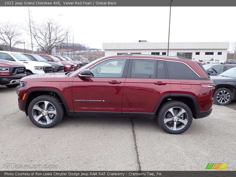  2023 Grand Cherokee 4XE Velvet Red Pearl