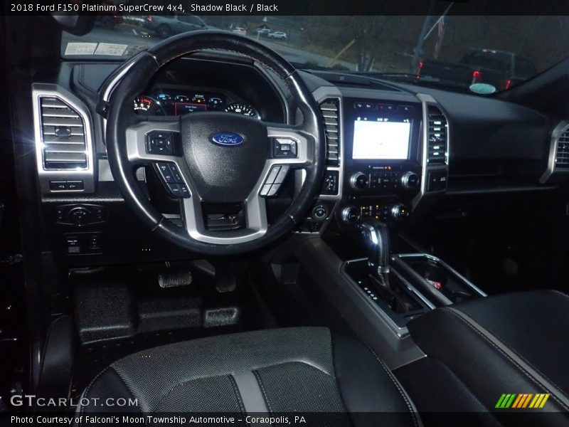 Shadow Black / Black 2018 Ford F150 Platinum SuperCrew 4x4