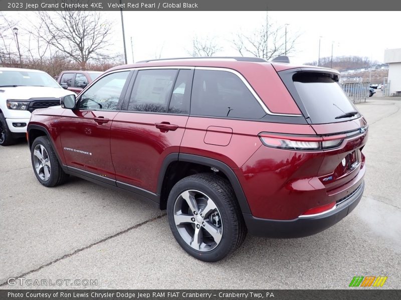  2023 Grand Cherokee 4XE Velvet Red Pearl