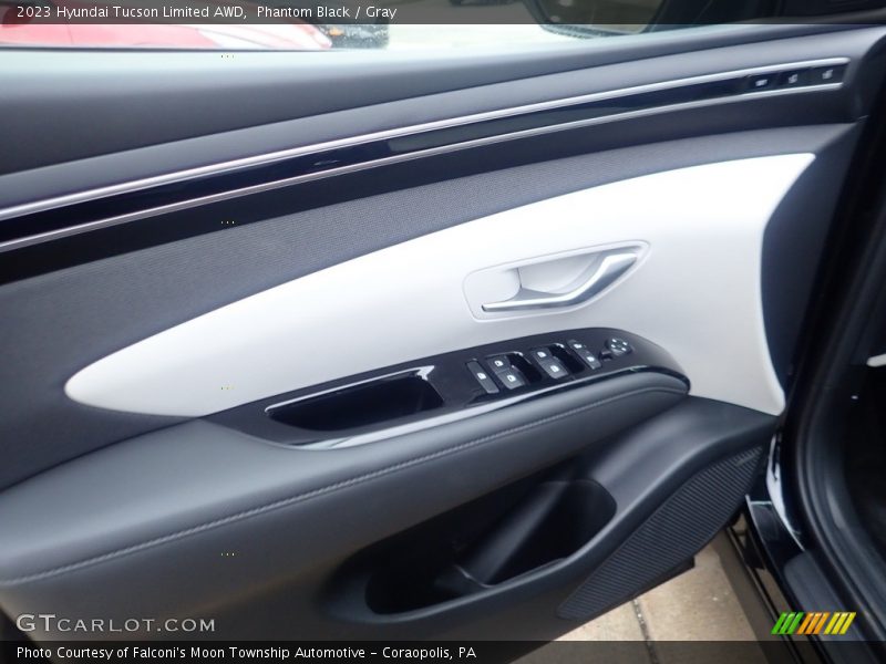 Phantom Black / Gray 2023 Hyundai Tucson Limited AWD