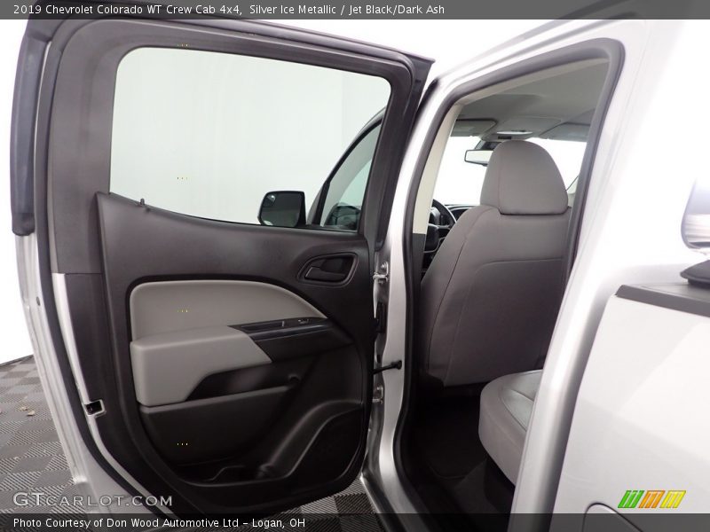 Silver Ice Metallic / Jet Black/Dark Ash 2019 Chevrolet Colorado WT Crew Cab 4x4