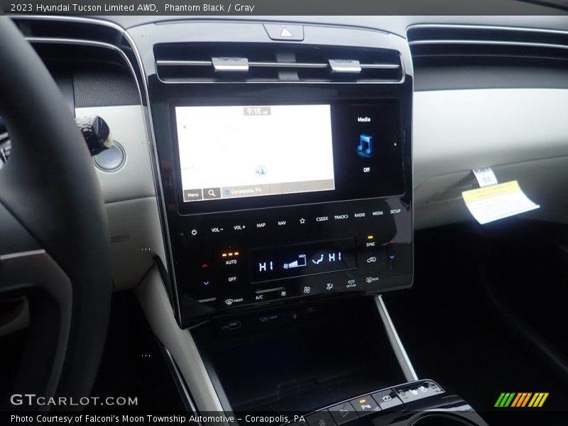 Phantom Black / Gray 2023 Hyundai Tucson Limited AWD