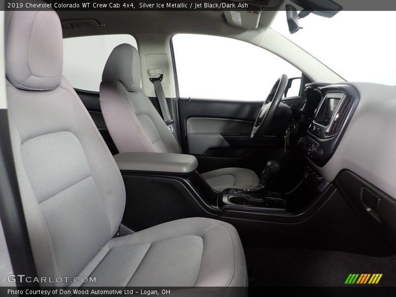 Silver Ice Metallic / Jet Black/Dark Ash 2019 Chevrolet Colorado WT Crew Cab 4x4