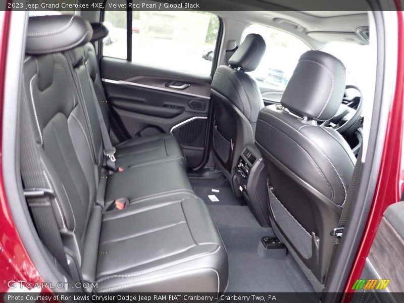 Velvet Red Pearl / Global Black 2023 Jeep Grand Cherokee 4XE