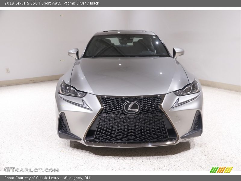 Atomic Silver / Black 2019 Lexus IS 350 F Sport AWD