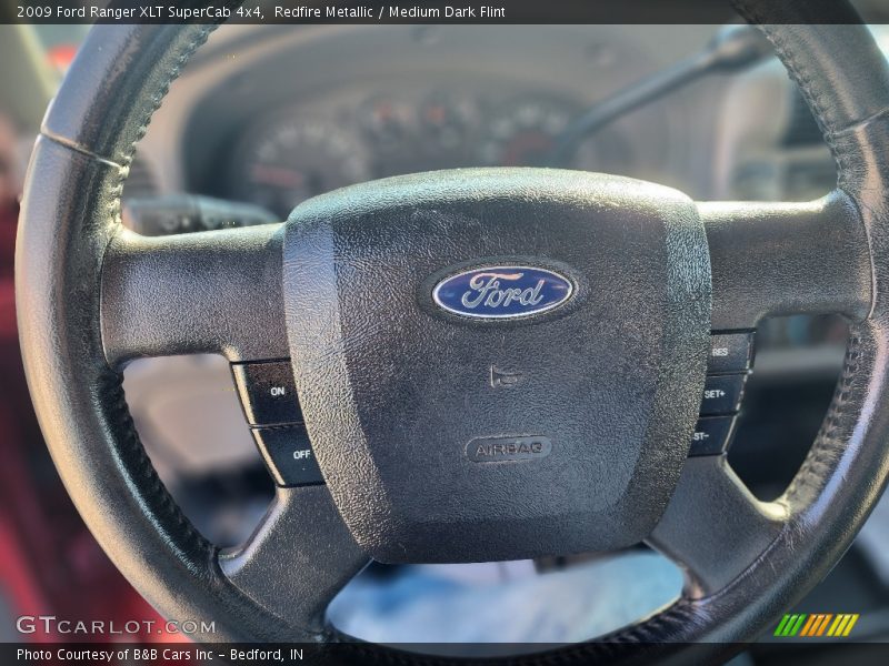 Redfire Metallic / Medium Dark Flint 2009 Ford Ranger XLT SuperCab 4x4