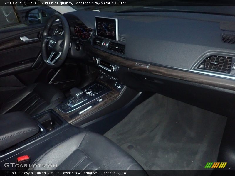 Monsoon Gray Metallic / Black 2018 Audi Q5 2.0 TFSI Prestige quattro